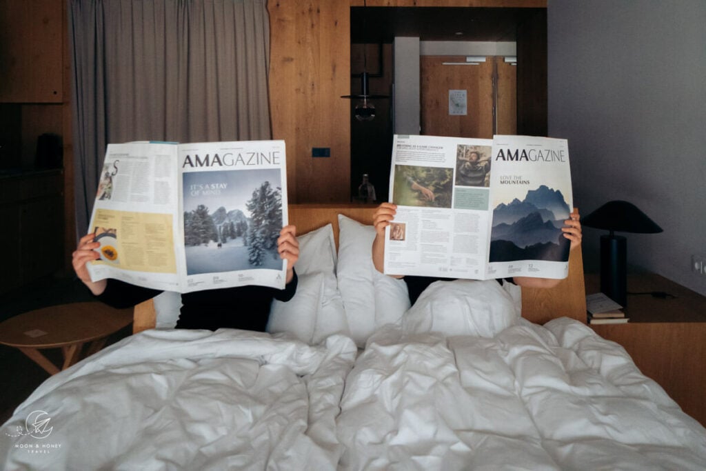 Moon & Honey Travel Review of AMA Stay in San Vigilio, Dolomites