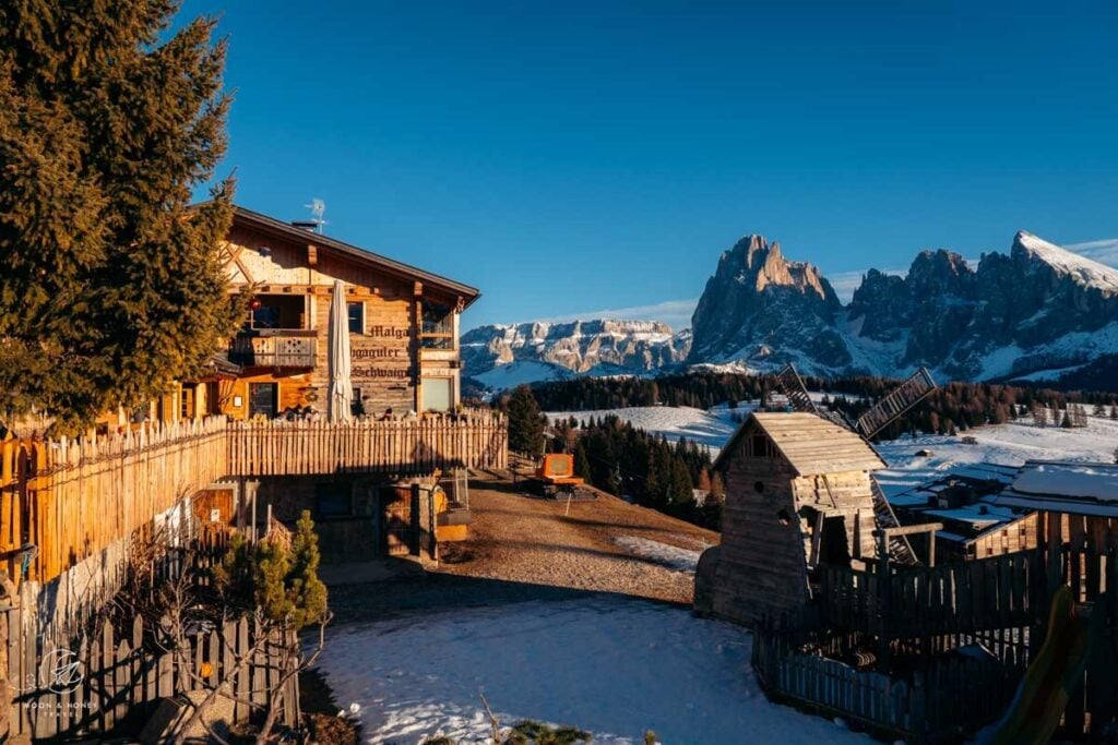 Malga Schgaguler Schwaige, Alpe di Siusi, Dolomites