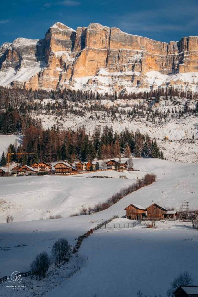 San Linert Badia winter, Alta Badia