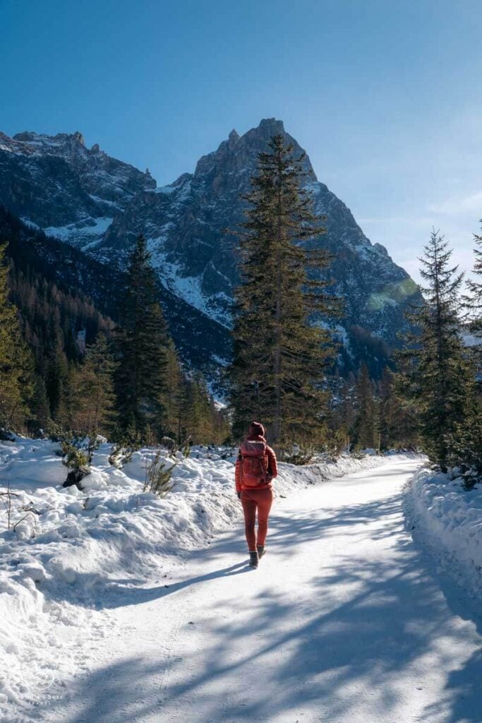 Val Fiscalina winter, Dolomites