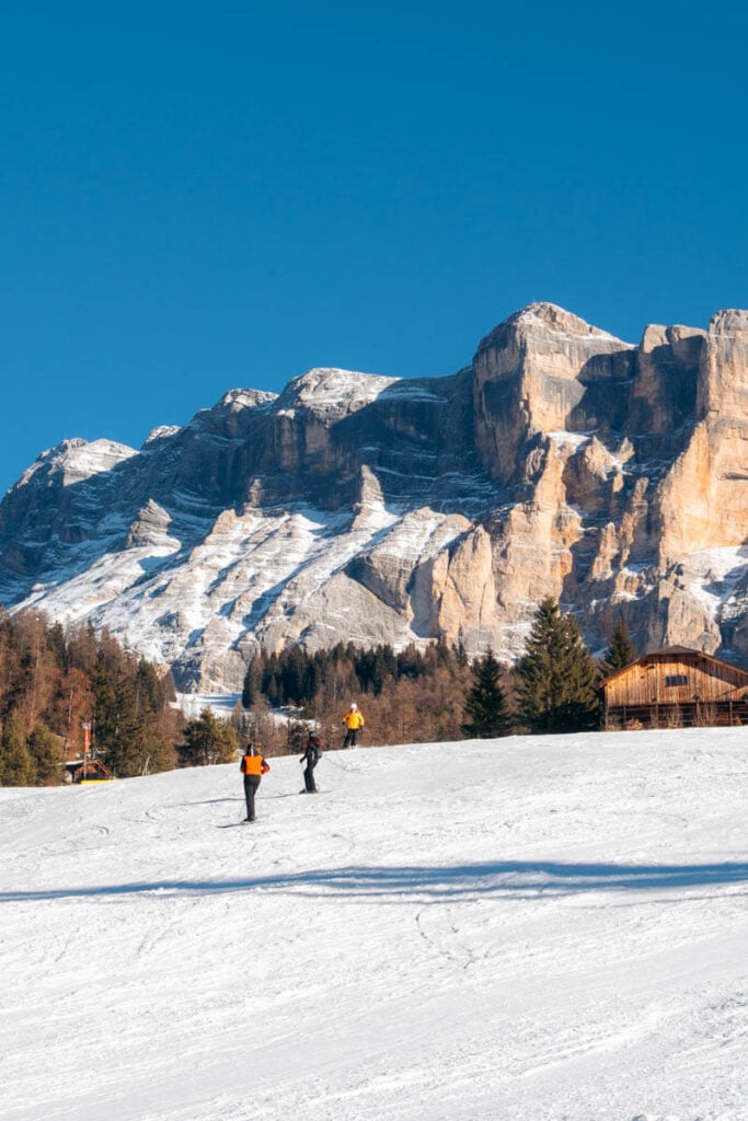 La Crusc Ski Area in Alta Badia