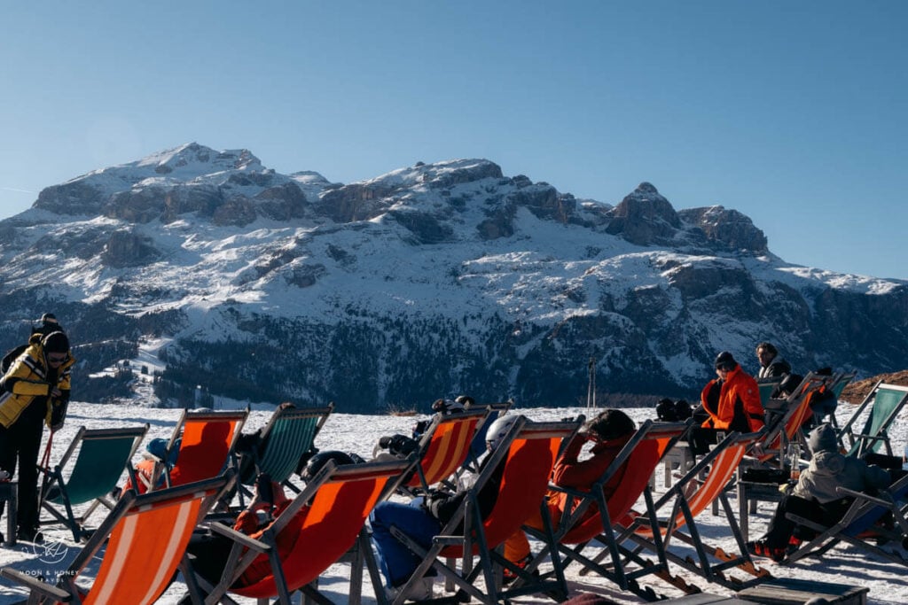 Pralongia Ski Hut, Alta Badia Dolomites