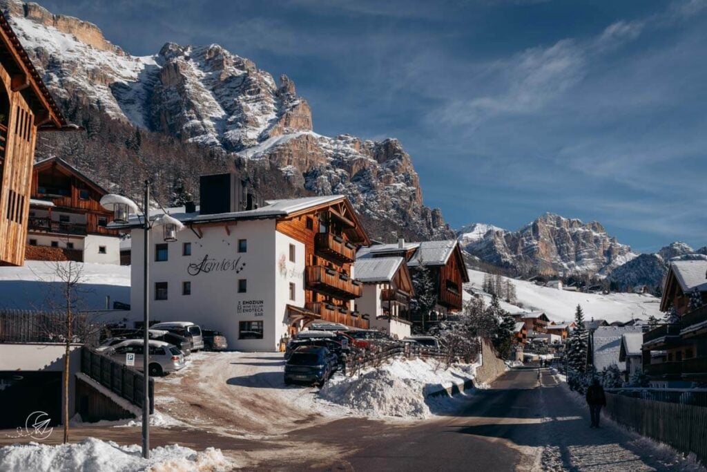 San Cassiano Ski Village, Winter, Alta Badia