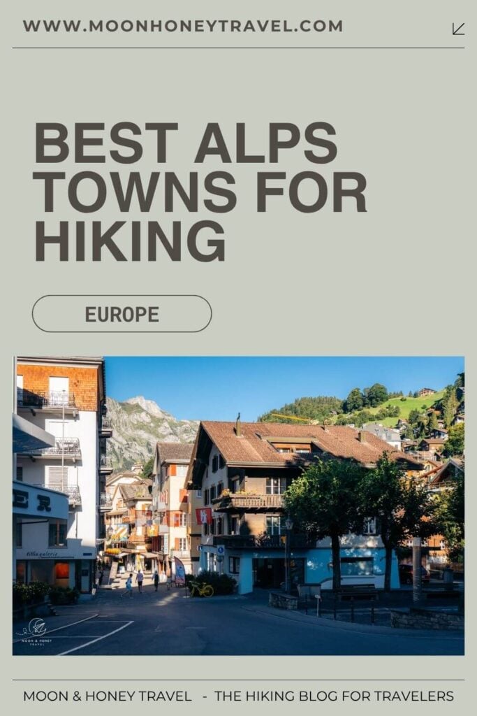 best Alps towns for hiking without a car