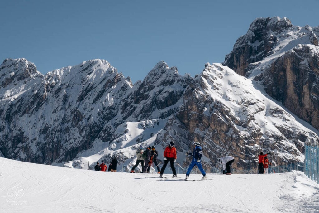 Skiing Cortina d'Ampezzo Ski Resort