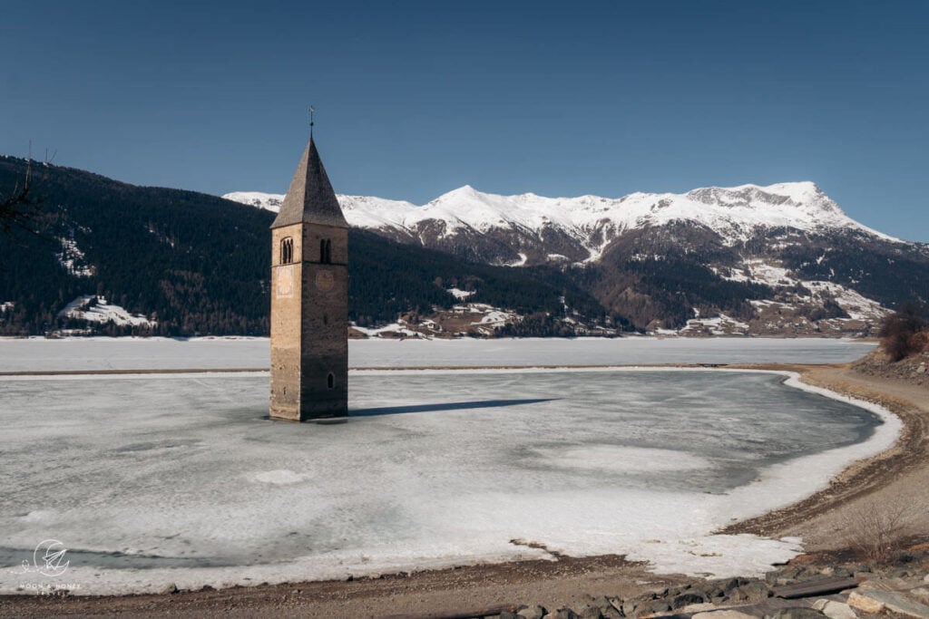Lake Reschensee (Lago di Resia), South Tyrol
