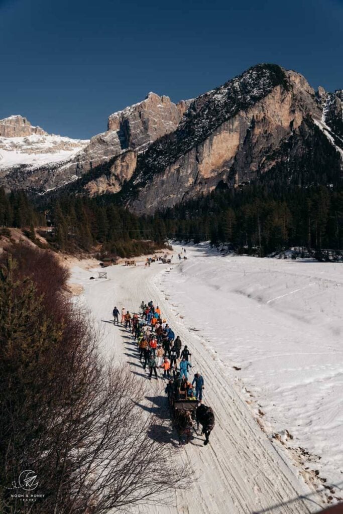Ski horse tow, Hidden Valley Run