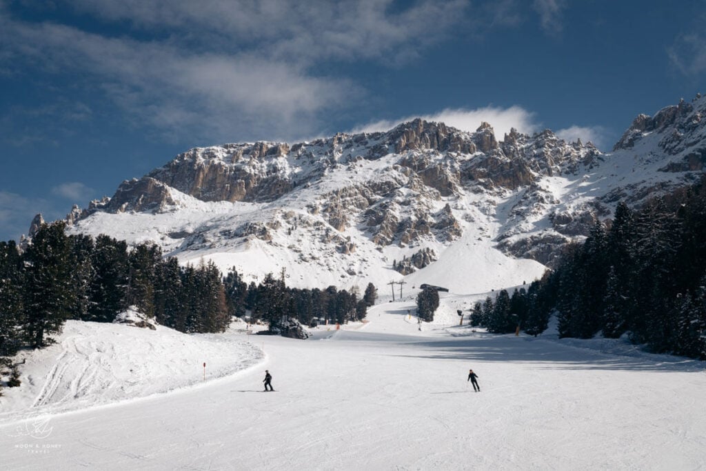 Ski slope, Latemar Obereggen