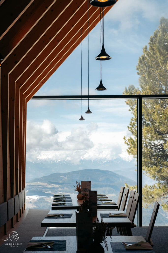 Oberholz Hütte Interior, Dolomites