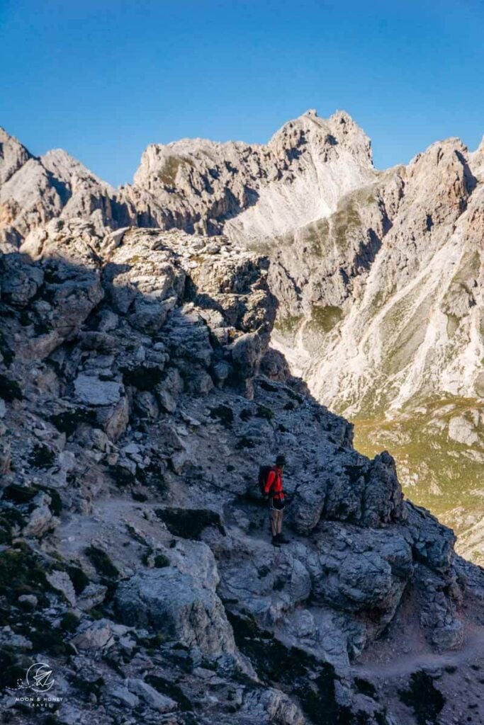 Col dala Pieres Peak Hike, Val Gardena, Dolomites
