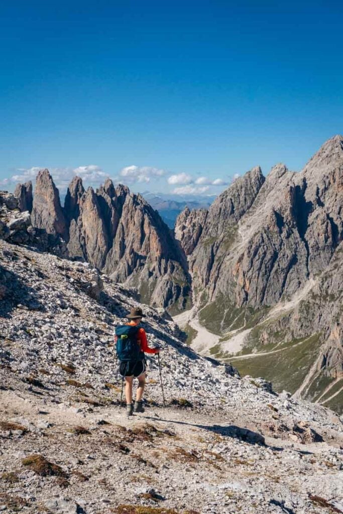 Col dala Pieres Summit Hike, Val Gardena, Dolomites