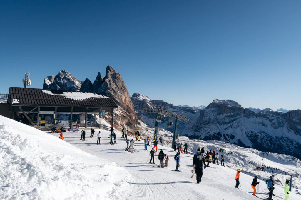 Fermeda lift, Seceda ski area