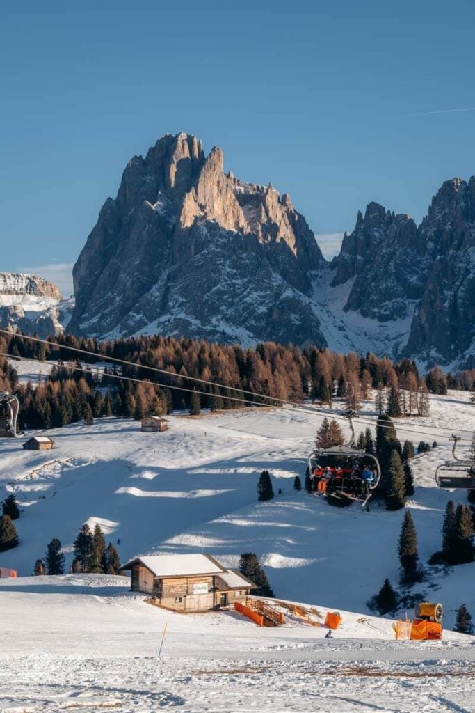 Seiser Alm Ski Resort, Dolomites