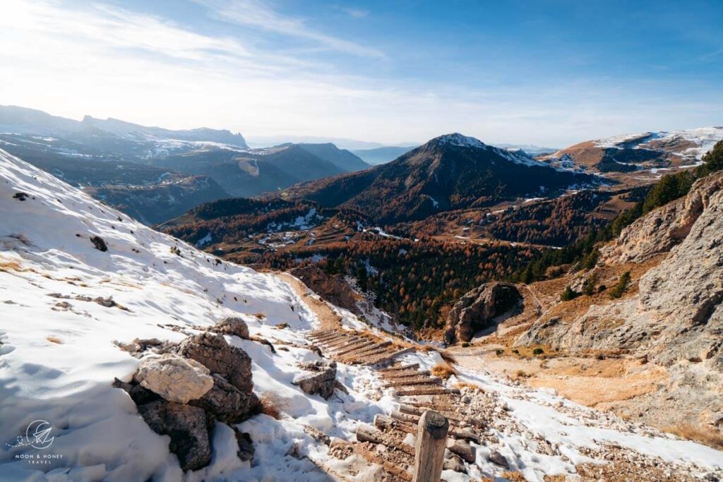Silvesterscharte (Furcella San Silvestro), Val Gardena
