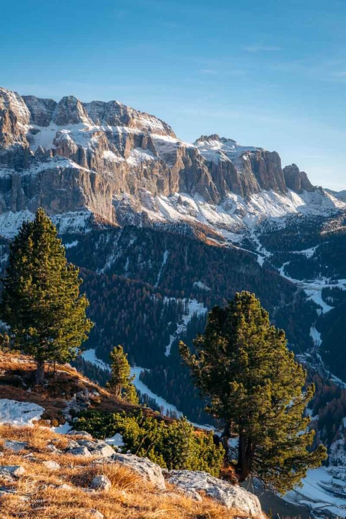Steviola lookout point, Val Gardena Dolomites hike-25