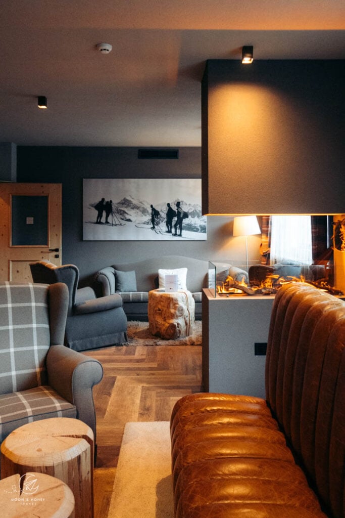 X Alp Hotel Lounge, Val di Fassa, Dolomites
