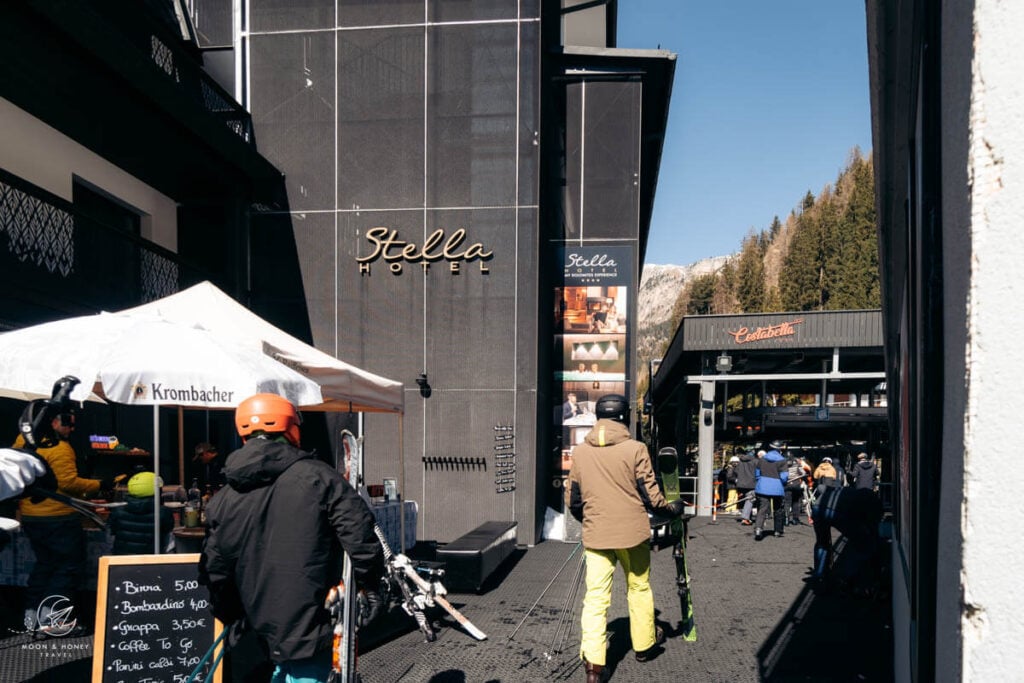 Stella Hotel on the Orange Sellaronda Circuit, Dolomites