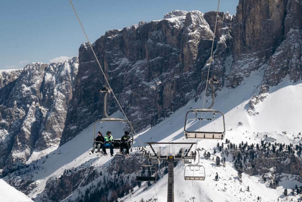 Sella Ronda green route around the Sella Massif, Dolomites
