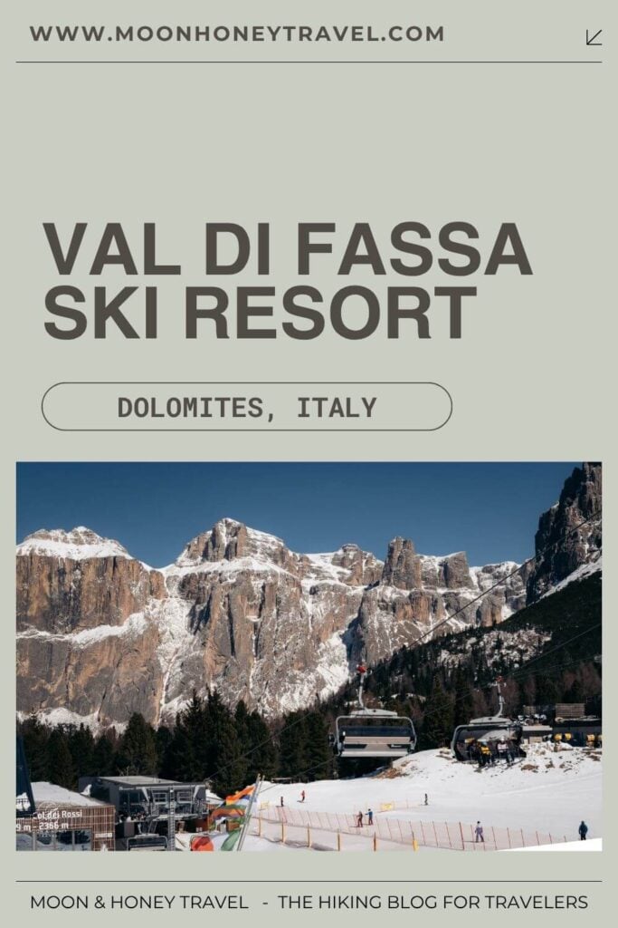val di fassa ski resort guide and review