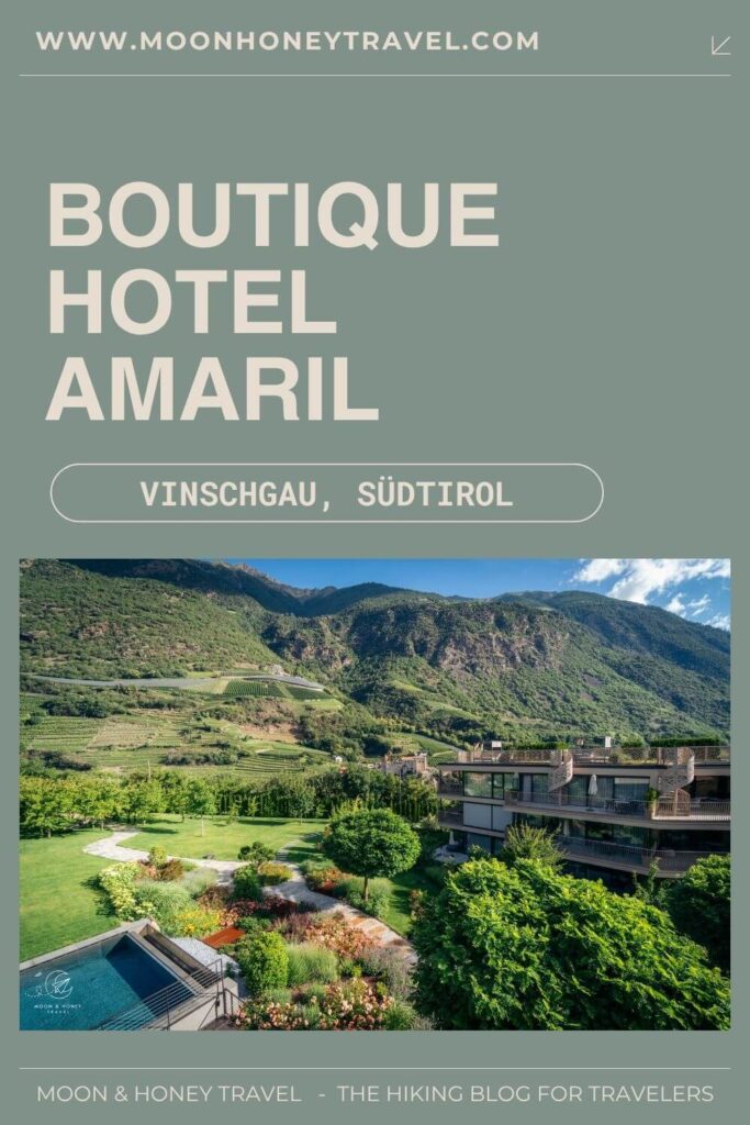 Boutique Hotel Amaril Vinschgau Südtirol pin