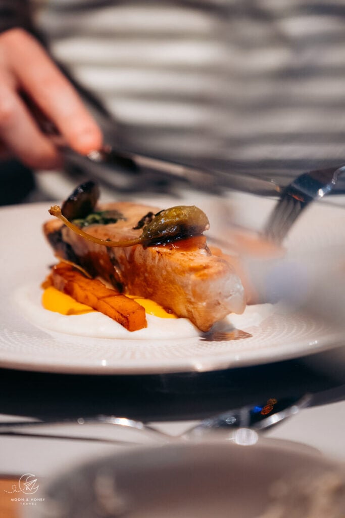 Dining at restaurant TERRA, Boutique Hotel AMARIL, Val Venosta, South Tyrol, Italy