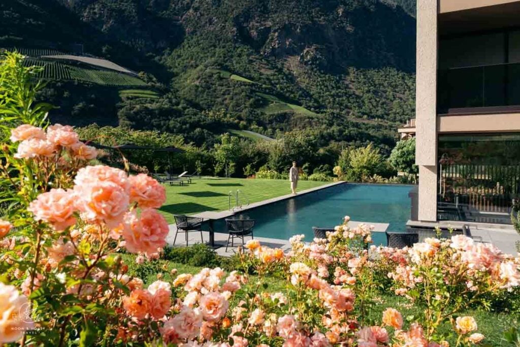Boutique Hotel AMARIL pool, Val Venosta, South Tyrol, Italy