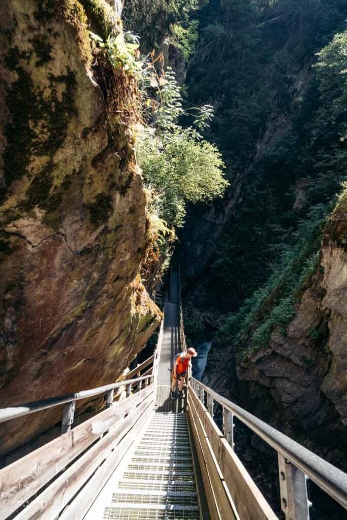 Gilfenklamm Gorge Hiking Trail, South Tyrol