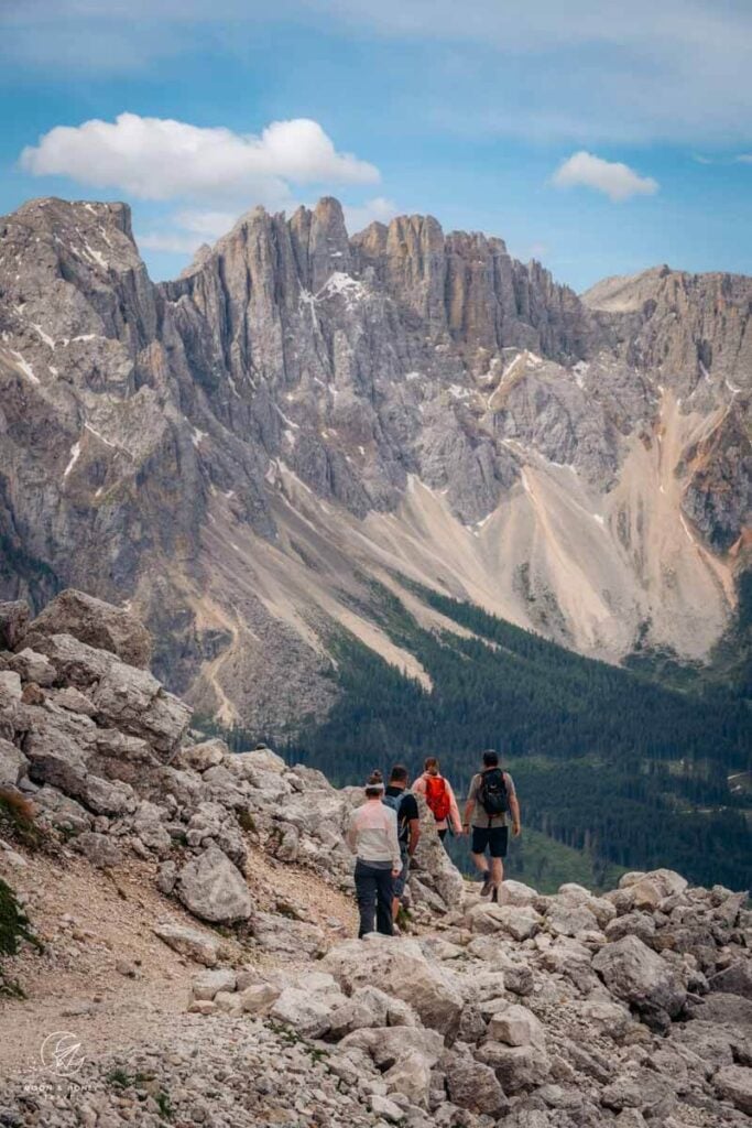 Hirzelsteig, Schlern-Rosengarten Nature Park, Dolomites