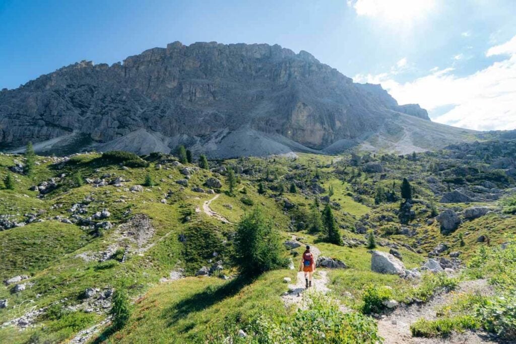 Sentiero Kaiserjäger trailhead