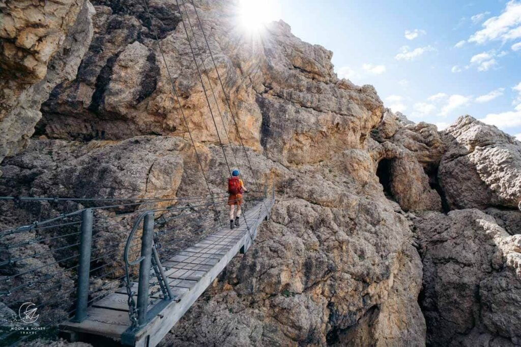 Kaiserjägersteig suspension bridge