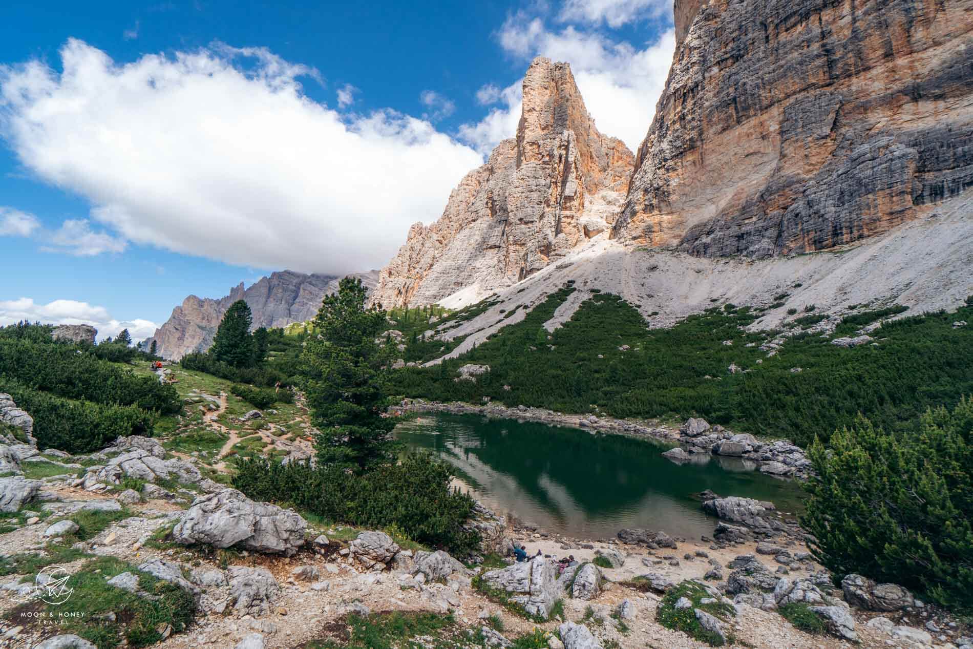Lake Lagazuoi and Rifugio Scotoni Loop Hike, Dolomites