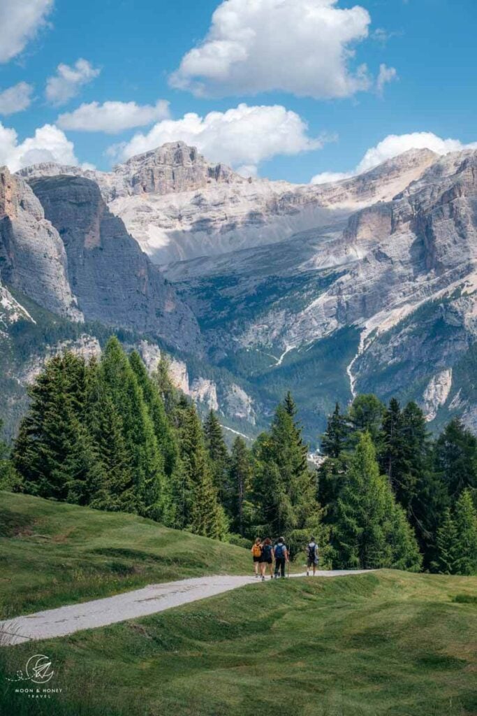 Pralongia Hike, Alta Badia Dolomites