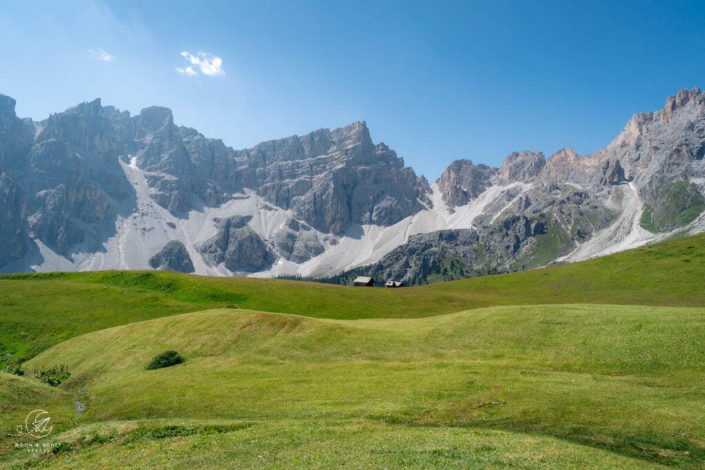 Ütia Ciampcios mountain pasture, Dolomites