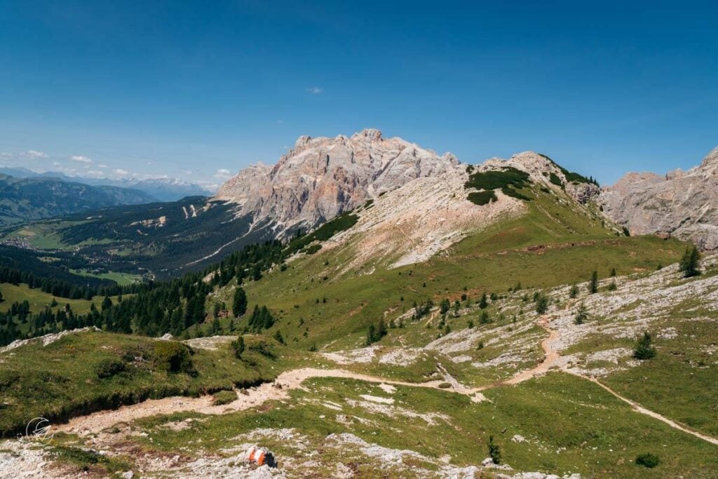 Hiking the Setsas Circuit Trail, Dolomites