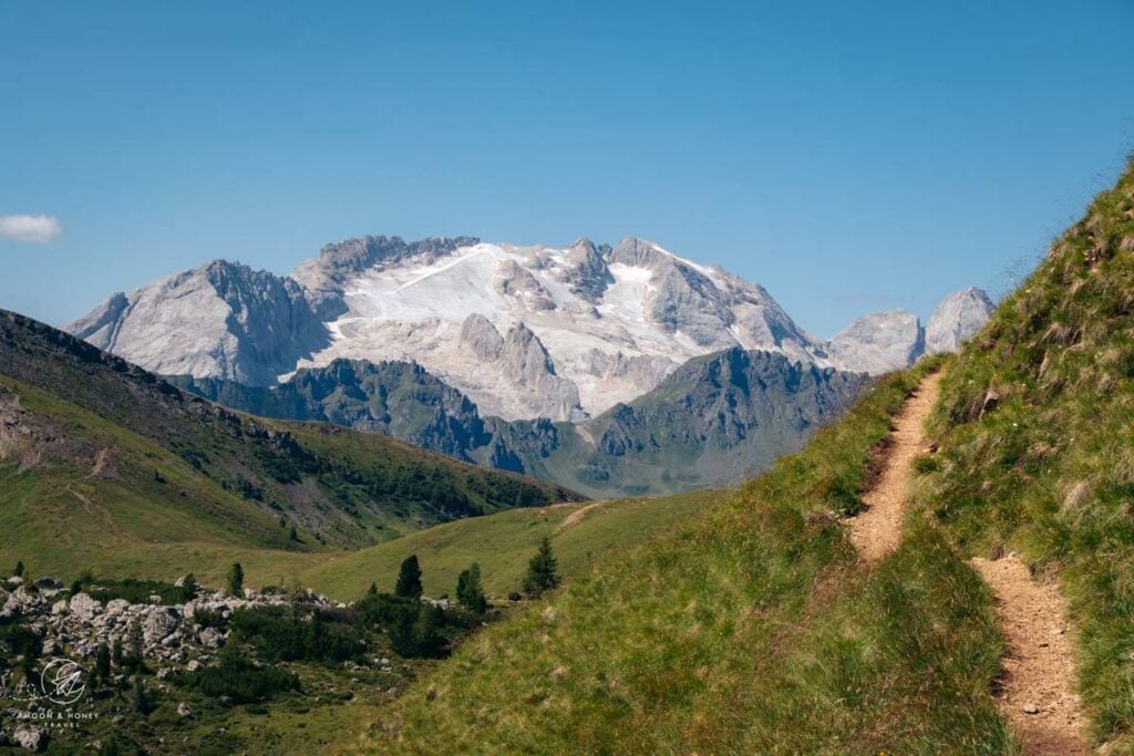 Marmolada, Setsas Circuit Trail, Dolomites