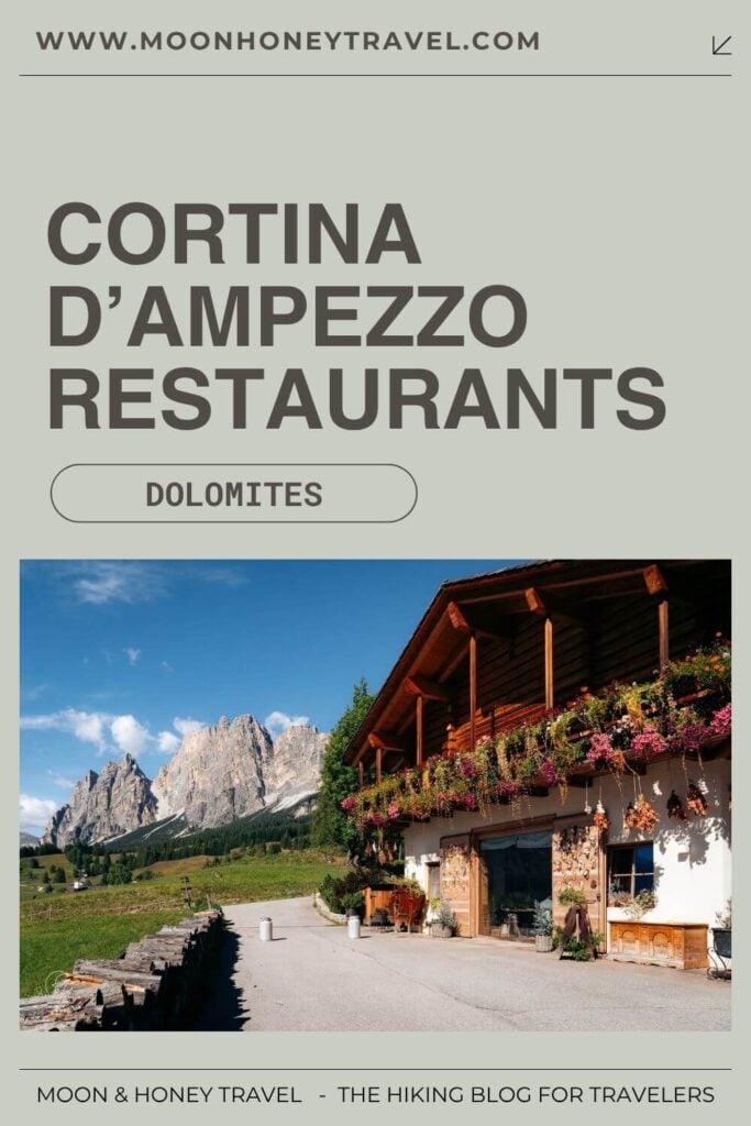 Best Restaurants in Cortina d'Ampezzo, Dolomites