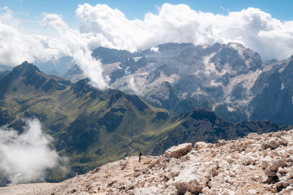 Trail 638 in the direction of Rifugio Kostner