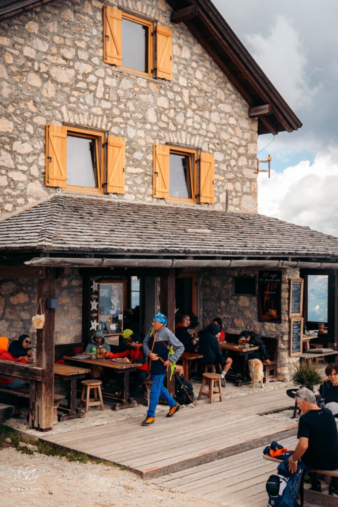 Franz Kostner Hut, Sella, Dolomites