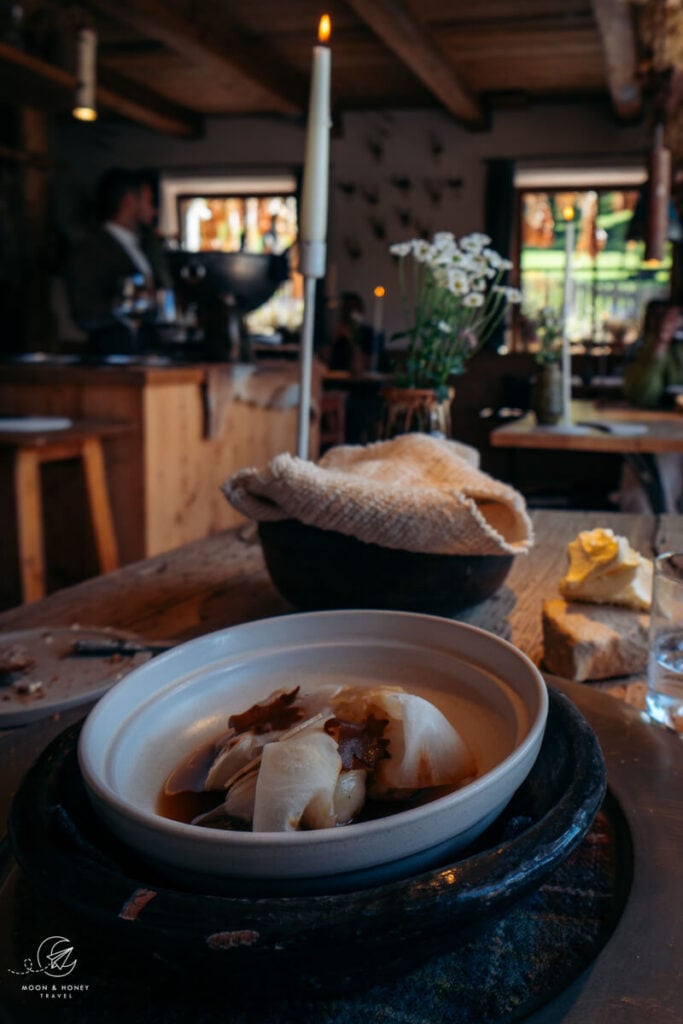 SanBrite Celeriac Dumplings, Cortina d'Ampezzo