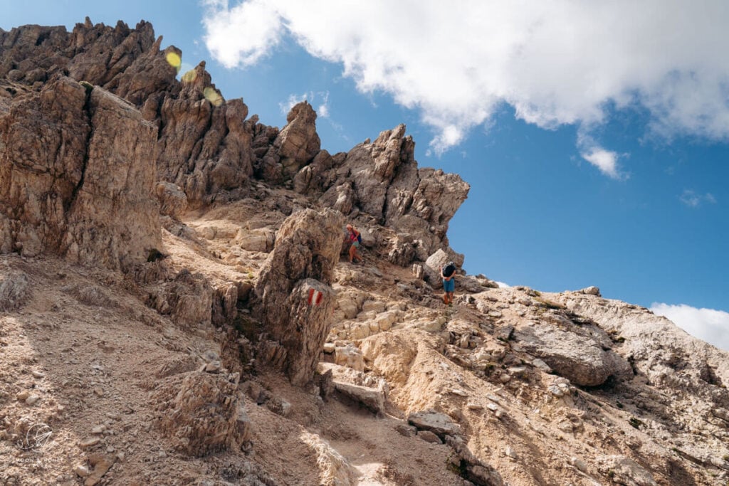 Sassongher Summit Hike, Alta Badia, Dolomites