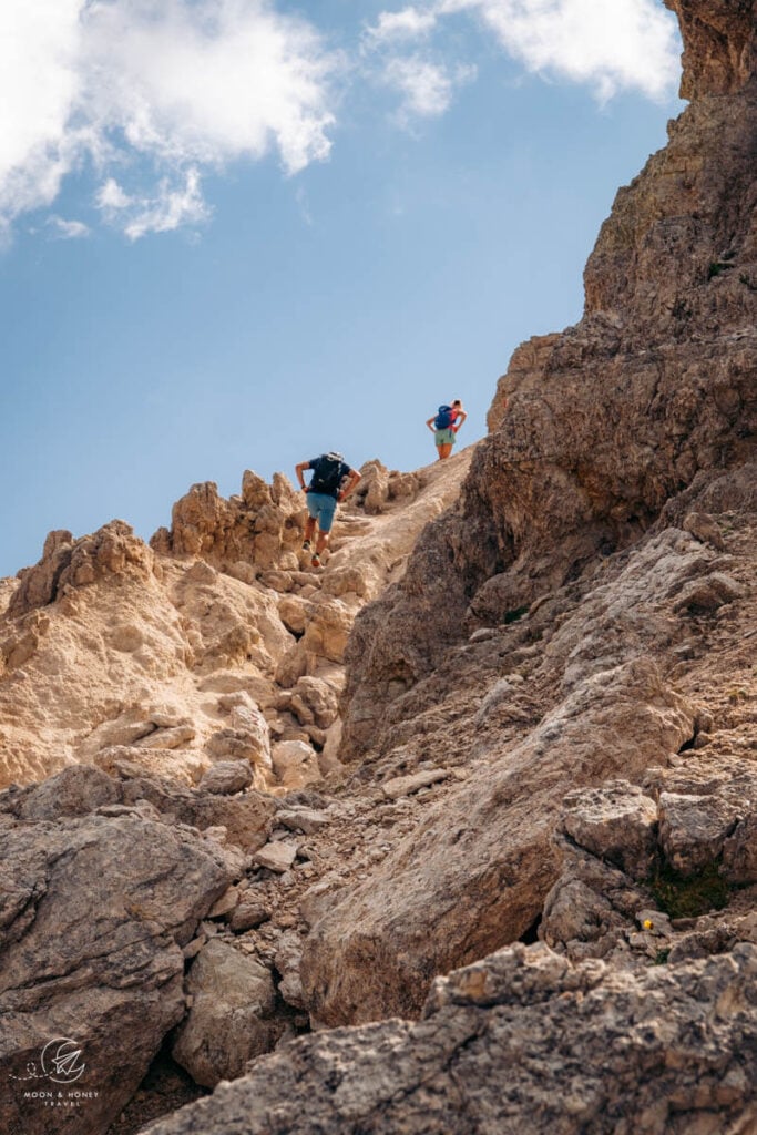 Sassongher via ferrata difficulty, Alta Badia, Dolomites