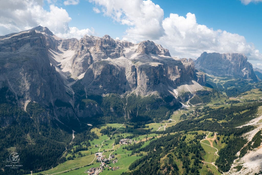 Sassongher Summit View, Alta Badia, Dolomites