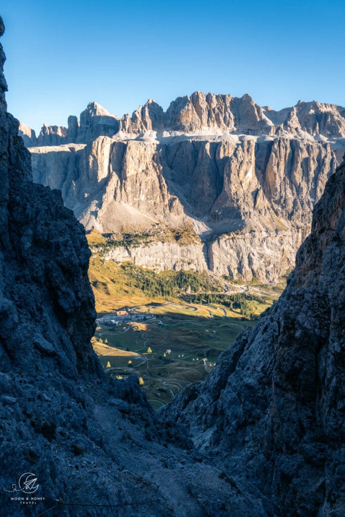 Via Ferrata Piccolo Cir descent, Dolomites