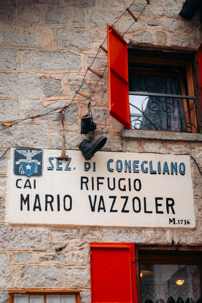 Rifugio Vazzoler, Alta Via 1