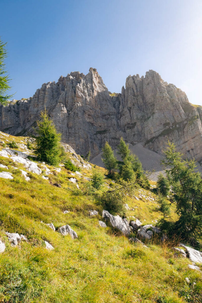 Rifugio Pramperet to Rifugio Fontana, Alta Via 1, Dolomites