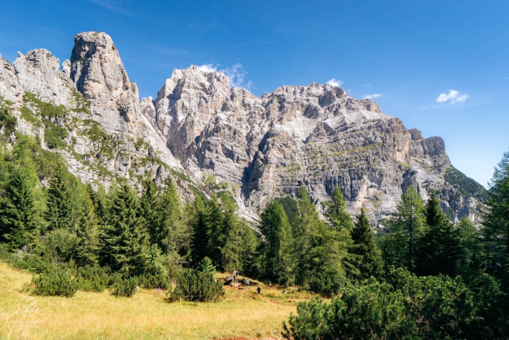 Forcella Del Camp, Alta Via 1, Dolomites