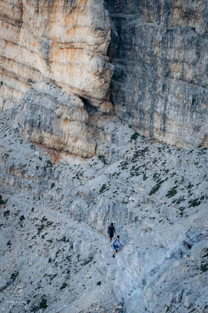Via Ferrata Sas dla Crusc (Heiligkreuzkofel), Alta Badia, Dolomites