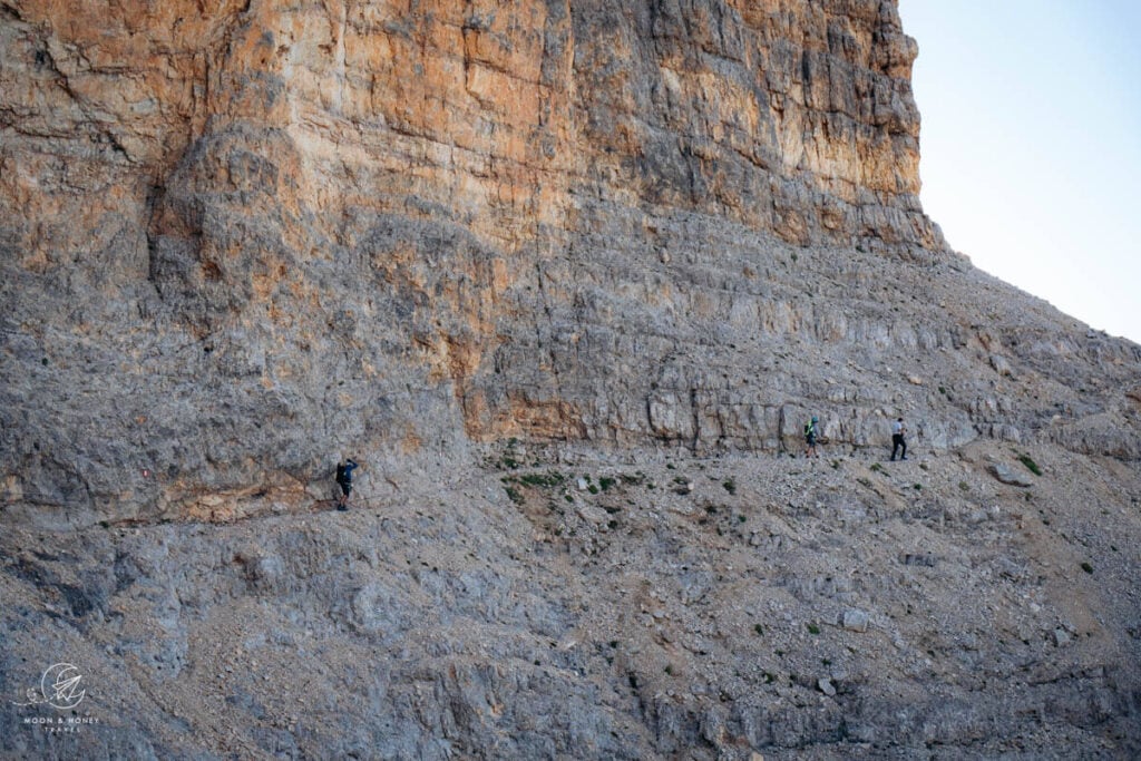 Via Ferrata Sas dla Crusc (Heiligkreuzkofel), Alta Badia, Dolomites