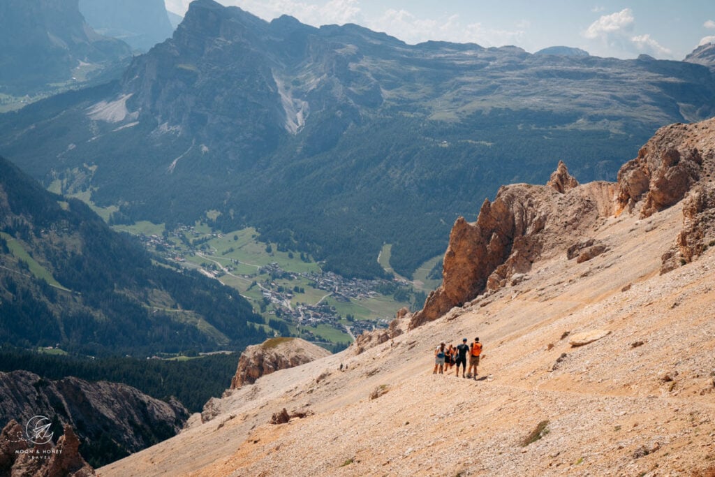 Medesc Valley descent, Alta Badia