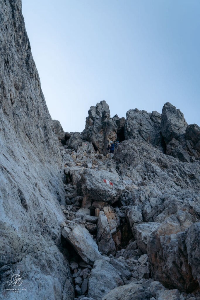 Via Ferrata Sas dla Crusc (Heiligkreuzkofel) scramble